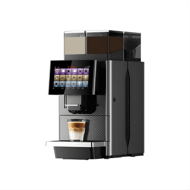 Side View of the Dr Coffee T200 bean to cup coffee machine