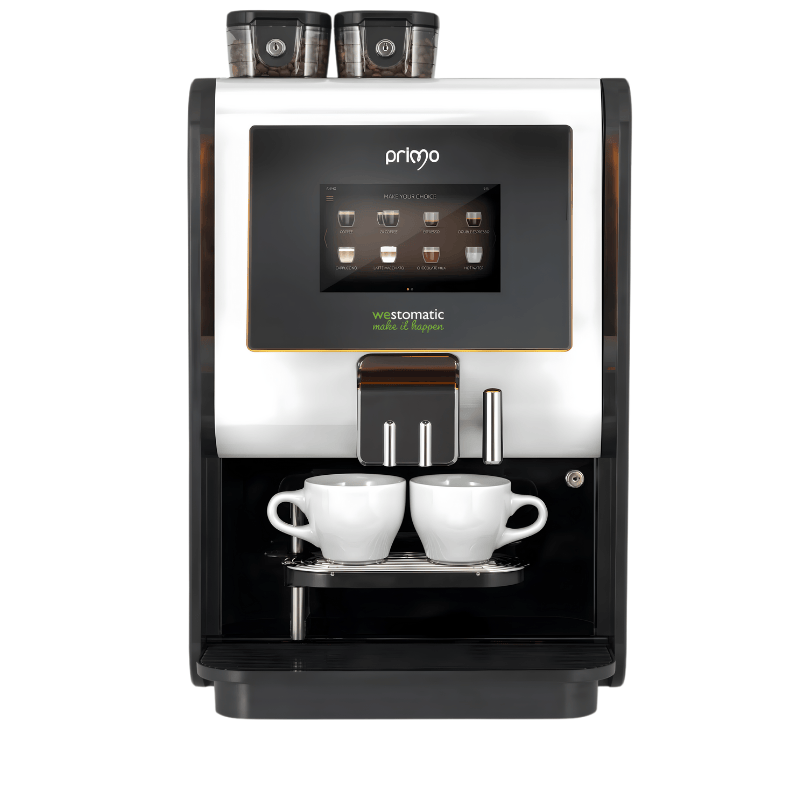 Westomatic Primo Compact X Bean to cup coffee machine front view