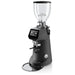 Front Right View of the Sanremo SR83 E PRO coffee grinder in black