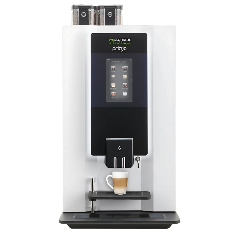 Front View of the Westomatic Primo X Bean to cup coffee machine
