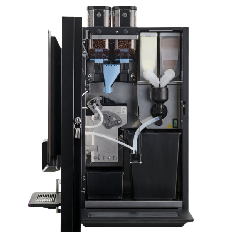 Inside View of the components of the Westomatic Primo X Bean to cup coffee machine